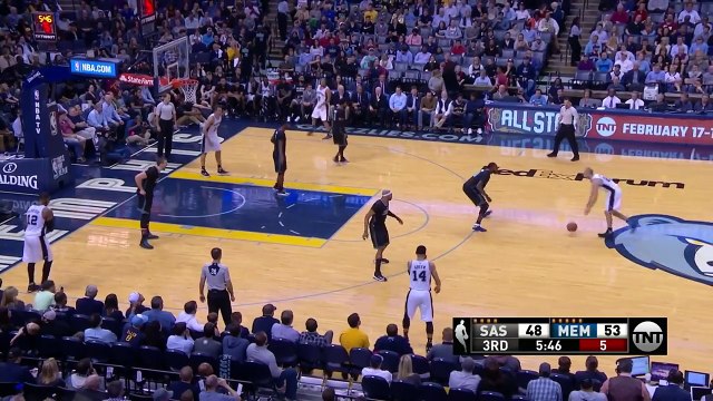 Vince Carter 4 Blocks at Age 40! Gasol Through Legs Fade! Spurs vs Grizzlies-I7nJJnGE3gU