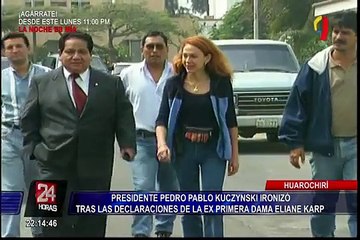 PPK sobre acusación de Eliane Karp: “No sé pues, no hablo inglés”