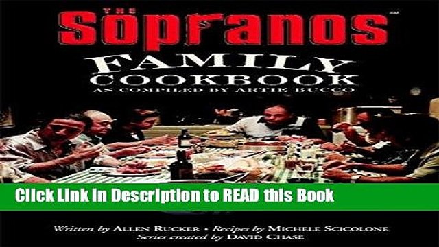 Read Book The Sopranos Family Cookbook Full eBook