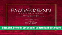 [Read Book] European Competition Law Annual 2010: Merger Control in European and Global