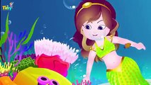 Five Little Mermaids Jumping | Nursery Rhymes For Kids
