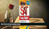 Audiobook  Write the SAT Essay Right! (School/Library Edition): Ten Secrets to Add 100 Points to