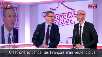 Présidentielle : Nicolas Dupont-Aignan veut se débarrasser de « la génération qui a menti au pays »