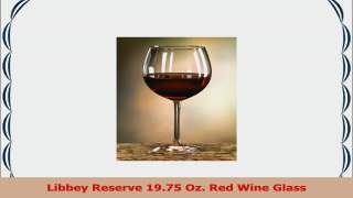 Libbey 7535 Vina 1975 Oz Red Wine Glass  12  CS 3f64fef1