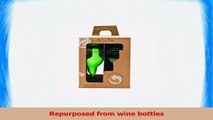 Recycled Wine Bottle Glasses  Green 8b220c56