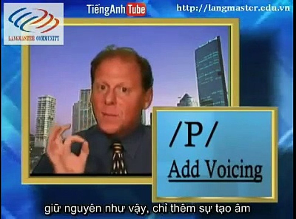 Lession 2 - Voicing, S and Z