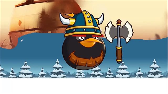 Angry Birds Transform - Angry Birds Coloring Pages For Learning Colors Part 7 : Black Bird Bomb