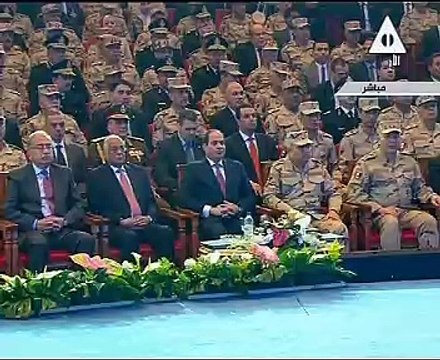 بدء الندوة التثقيفية الـ 24 بآيات من القرآن الكريم بحضور الرئيس السيسي