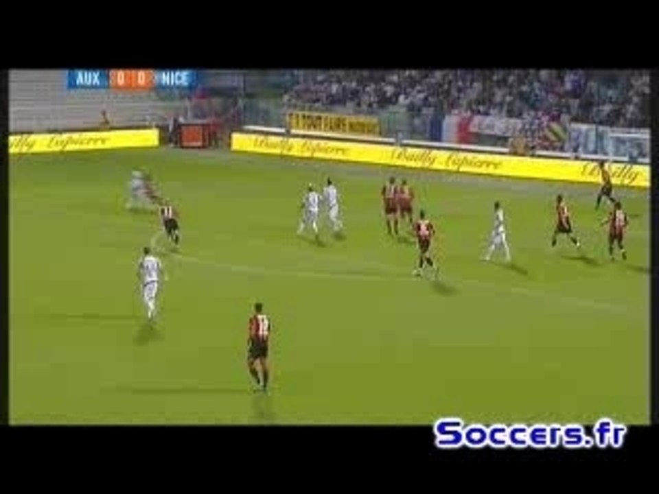 Auxerre-Nice But de Kevin Lejeune