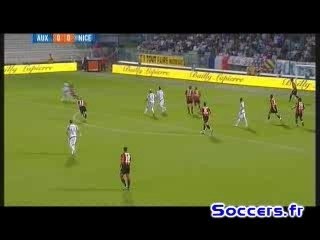 Auxerre-Nice But de Kevin Lejeune