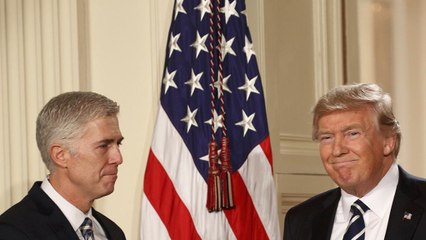 Trump's attacks on judges 'demoralising': Supreme Court nominee Gorsuch