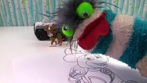 Coloring Paw Patrols Newest Jungle Pup: Tracker! Crayola Markers Coloriing Suprise | Fizzy Toy Show