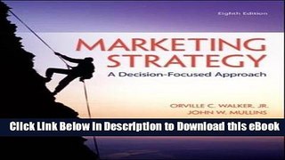 [Read Book] Marketing Strategy: A Decision-Focused Approach Mobi