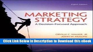 [Read Book] Marketing Strategy: A Decision-Focused Approach Kindle