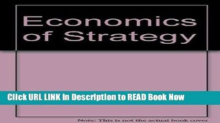 [Popular Books] Economics Of Strategy Full Online