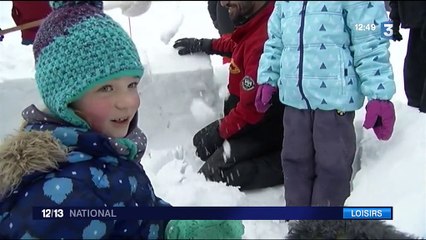 Vacances d'hiver : et si on construisait un igloo ?