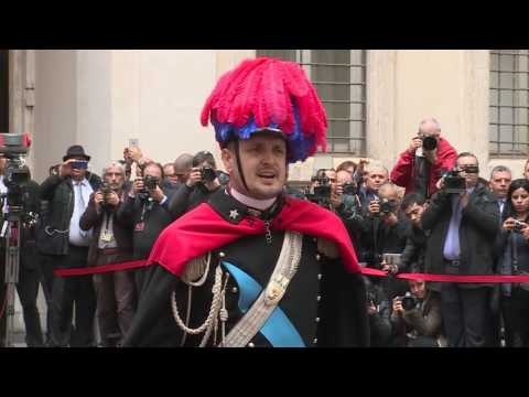Roma - Gentiloni incontra il Presidente della Repubblica di Tunisia (08.02.17)