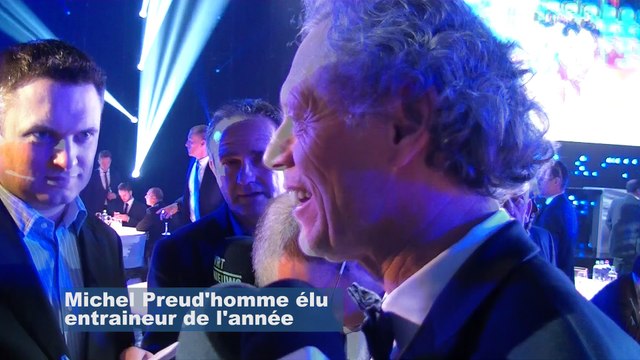 L'entraîneur du Club de Bruges, Michel Preud'homme, 'Entraîneur de l'année 2016