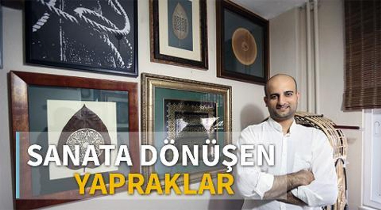 Sanata dönüşen yapraklar