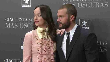 Los protagonistas de "50 sombras más oscuras" acuden a su preestreno en Madrid