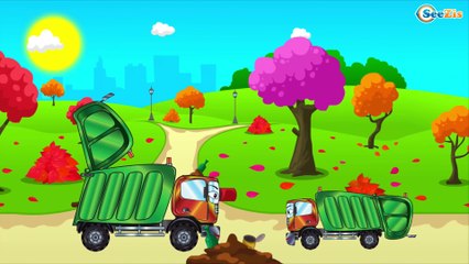 The Garbage Truck Adventures - Trucks Cartoon for children | Kids Cartoon about Cars 30 Episode