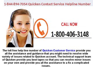 Quicken Home & Business 2016 1-844-894-7054