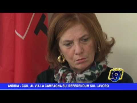Andria | Cgil, al via la campagna sui referendum sul lavoro