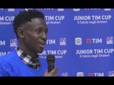Napoli - Diawara incontra i ragazzi della Junior Tim Cup (08.02.17)