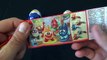 Kinder Joy Surprise Eggs Red Blue Orange Yellow Green Edition unboxing Toys
