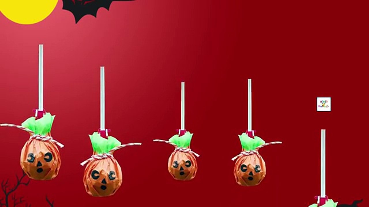 Scary Halloween Lollipop Finger Family | Candy Lollipop Daddy Finger Song