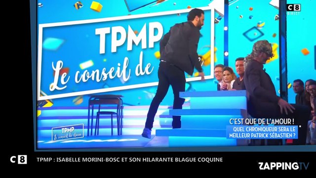TPMP : Isabelle Morini-Bosc et son hilarante blague coquine (Vidéo)