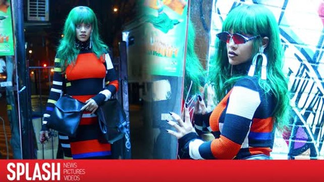 Les coulisses de la séance photo colorée de Rihanna pour Paper Magazine