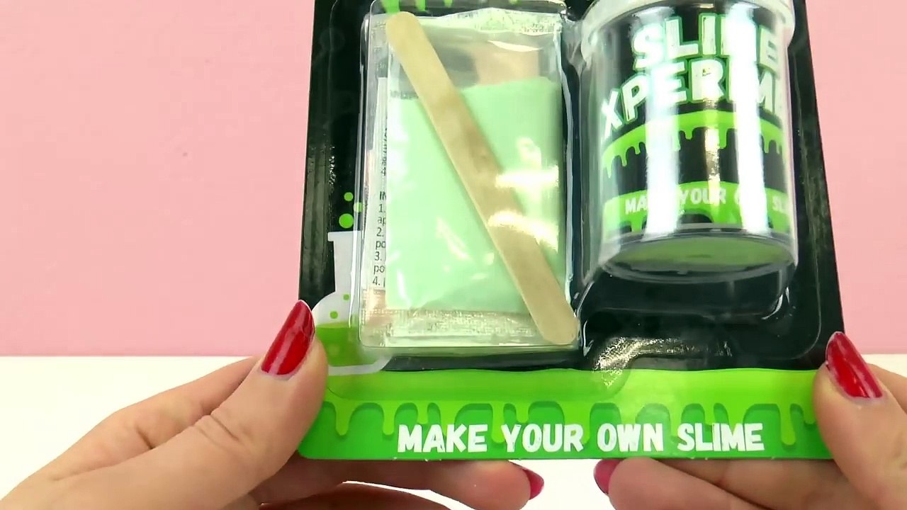 Expérience avec de la pâte Slime à faire soi-même _ Essayer de créer un effet visqueux _ Démo-4nj6XnE6N4U