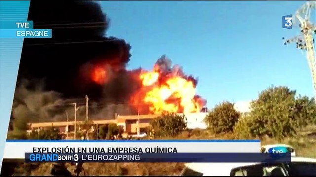 Eurozapping : explosion d'une usine en Espagne, le loup divise la Norvège