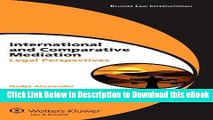 [Read Book] International Comparative Mediation: Legal Perspectives (Global Trends in Dispute