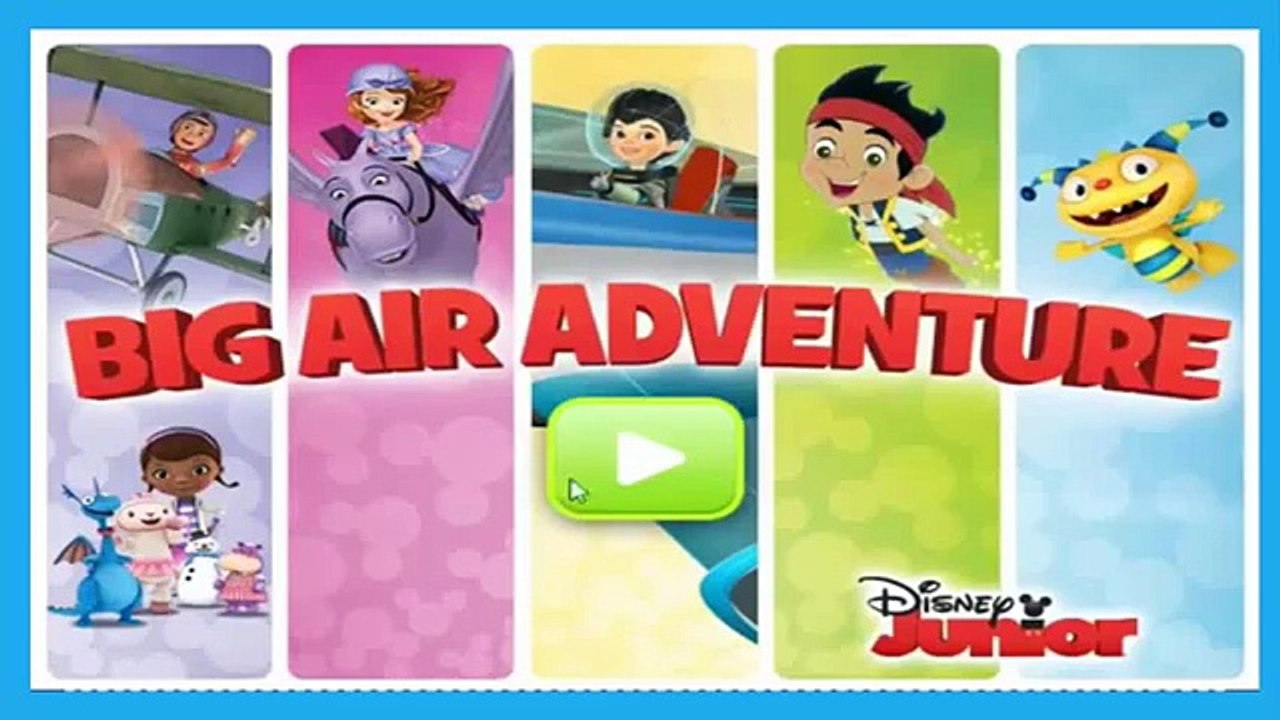 Disney Junior Big Air Adventure! Sofia the First, Miles from Tomorrowland, Henry Hugglemonster!