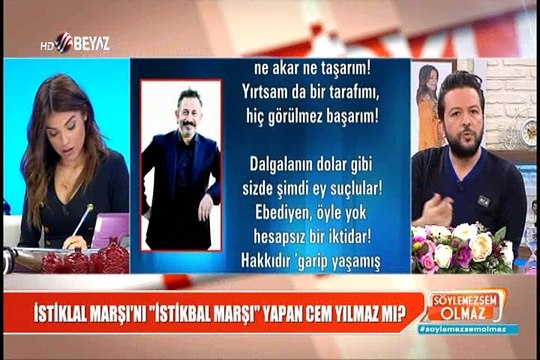 İstiklal Marşı'nı İstikbal Marşı yapan Cem Yılmaz mı?
