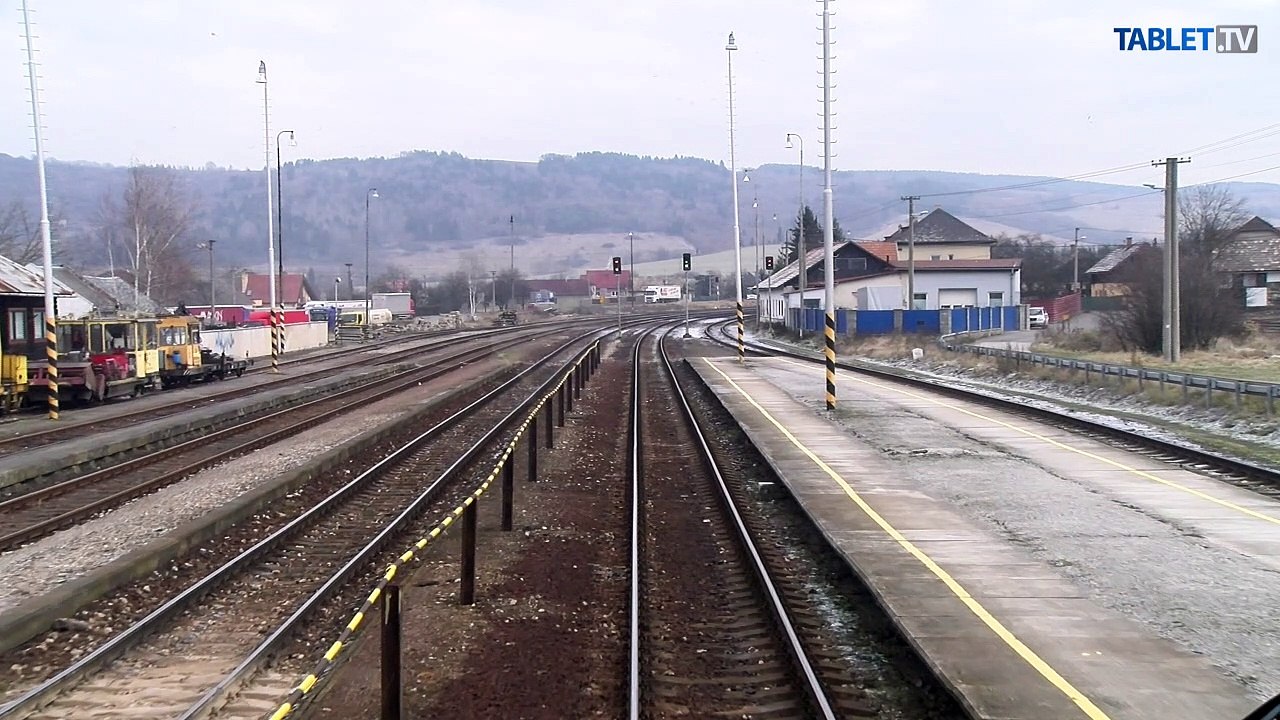 UNIKÁTNY VLAKOVÝ VIDEOPROJEKT: Zo Zvolena do Jesenského