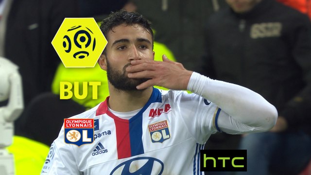 But Nabil FEKIR (43ème) / Olympique Lyonnais - AS Nancy Lorraine - (4-0) - (OL-ASNL) / 2016-17