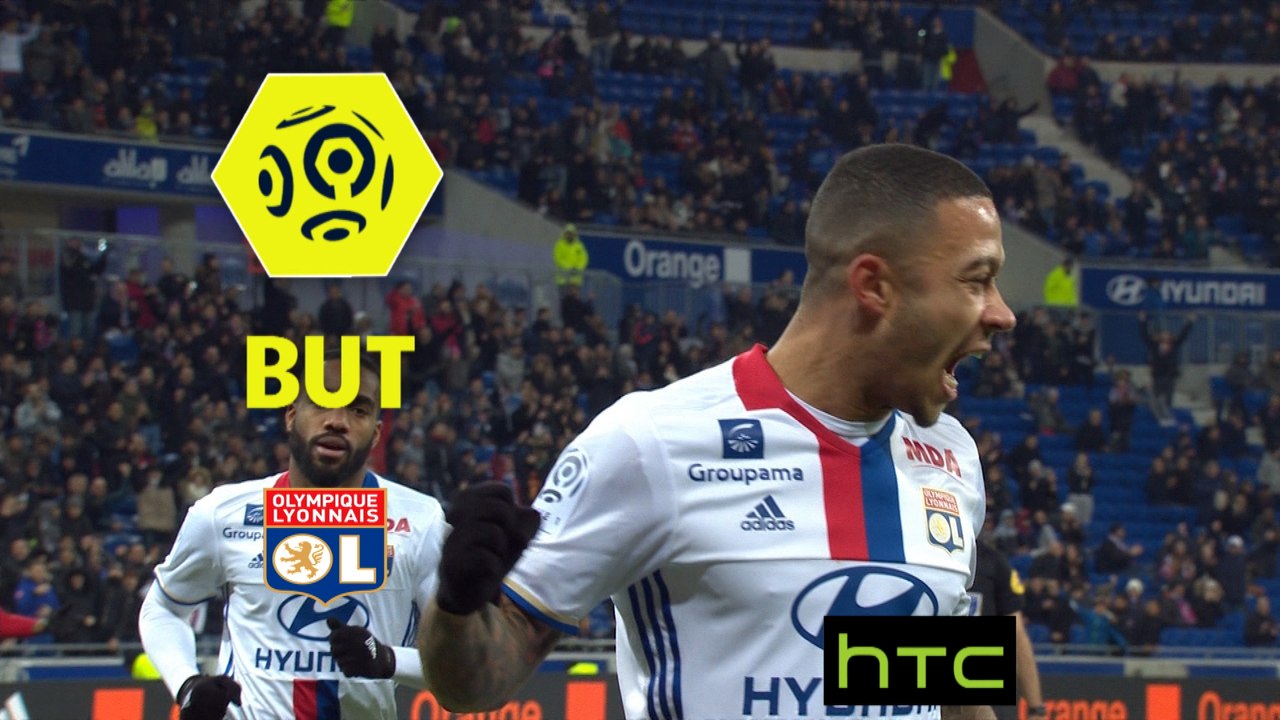 But Memphis DEPAY (58ème) / Olympique Lyonnais - AS Nancy Lorraine - (4-0) - (OL-ASNL) / 2016-17