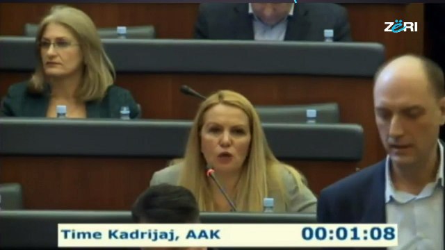 Mbahet seanca plenare e Kuvendit të Republikës së Kosovës.