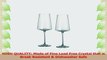 20 Oz Lead Free Crystal Red Wine Glass Set of 2 fe0659d2