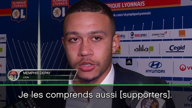 24e j. - Depay: Je comprends les supporters