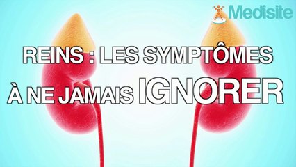 Reins : les symptômes à ne pas laisser passer