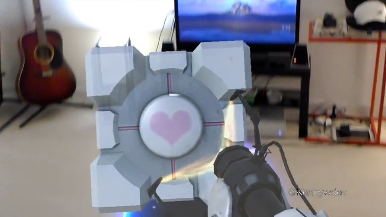 Portal en réalité augmenté Hololens