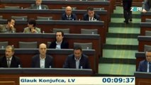Mbahet seanca  plenare e Kuvendit të Republikës së Kosovës.
