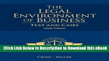 DOWNLOAD The Legal Environment of Business: Text and Cases Mobi
