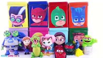 PJ Masks Spiderman Batman Power Rangers Play-Doh Dippin Dots DIY Cubeez Toy Surprise Episodes