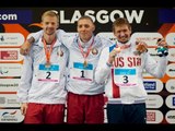 Men's 100m Breaststroke SB13 | Victory Ceremony | 2015 IPC Swimming World Championships Glasgow