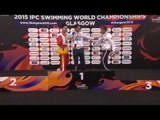 Men's 100m Freestyle S8 | Victory Ceremony | 2015 IPC Swimming World Championships Glasgow